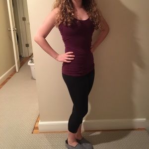 Maroon Lululemon Tank Top Size 4
